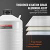 VEVOR Liquid Nitrogen Tank, 30 L Aluminum Alloy Liquid Nitrogen Container, LN2 Tank Dewar with 6 Canisters and Carry Bag with Straps