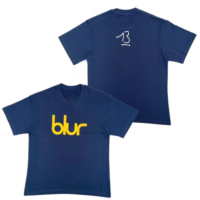 BLUR Blur Band British Rock Punk Casual T-Shirt Men s and Women s Luxury Band Brand Top White S разноцветный