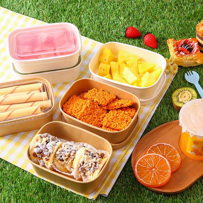 Yilan Disposable Kraft Paper Meal Boxes