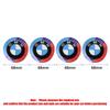 4Pcs 56mm 68mm Wheel Center Caps Emblem Badge For BMW 50th Anniversary X3 X5 X6 E39 E46 E90 E60 E87 E53 F10 F20 F30 M3 M5 M6 Z4 ZDFVU1