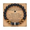 JYL TS Bracelet  Men's Hexagon Cross Eye Adjustable Invokes Protection