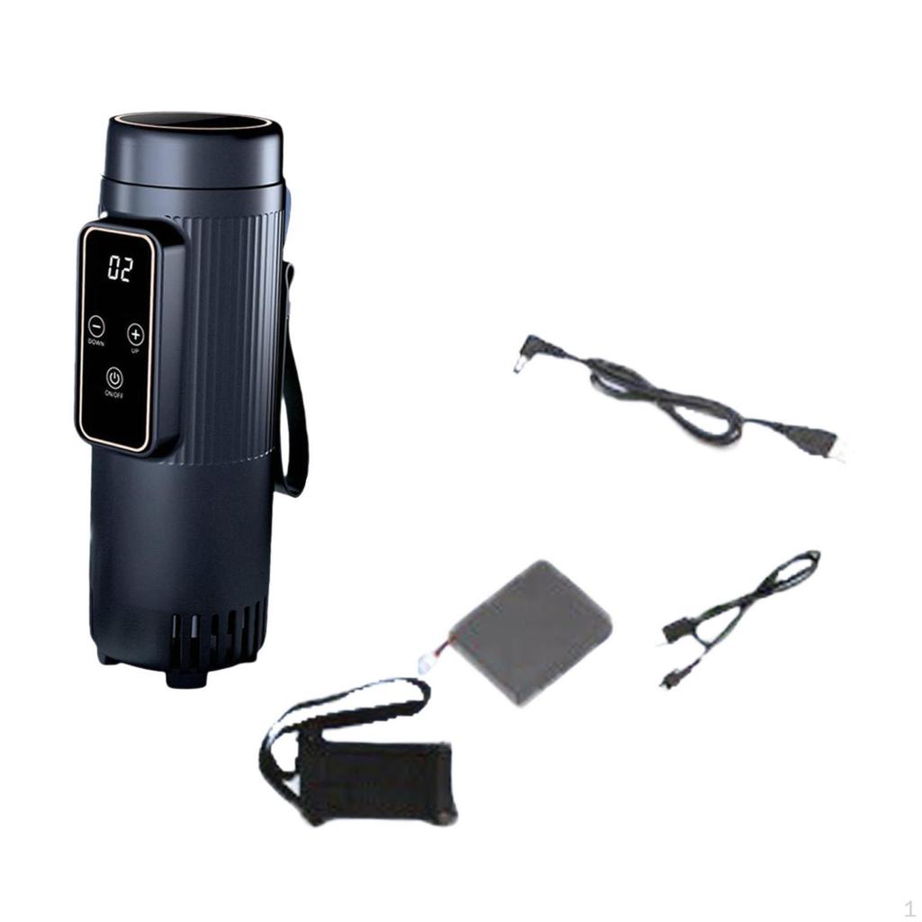 Přenosný chladicí box na cestování s digitální regulací teploty kempování