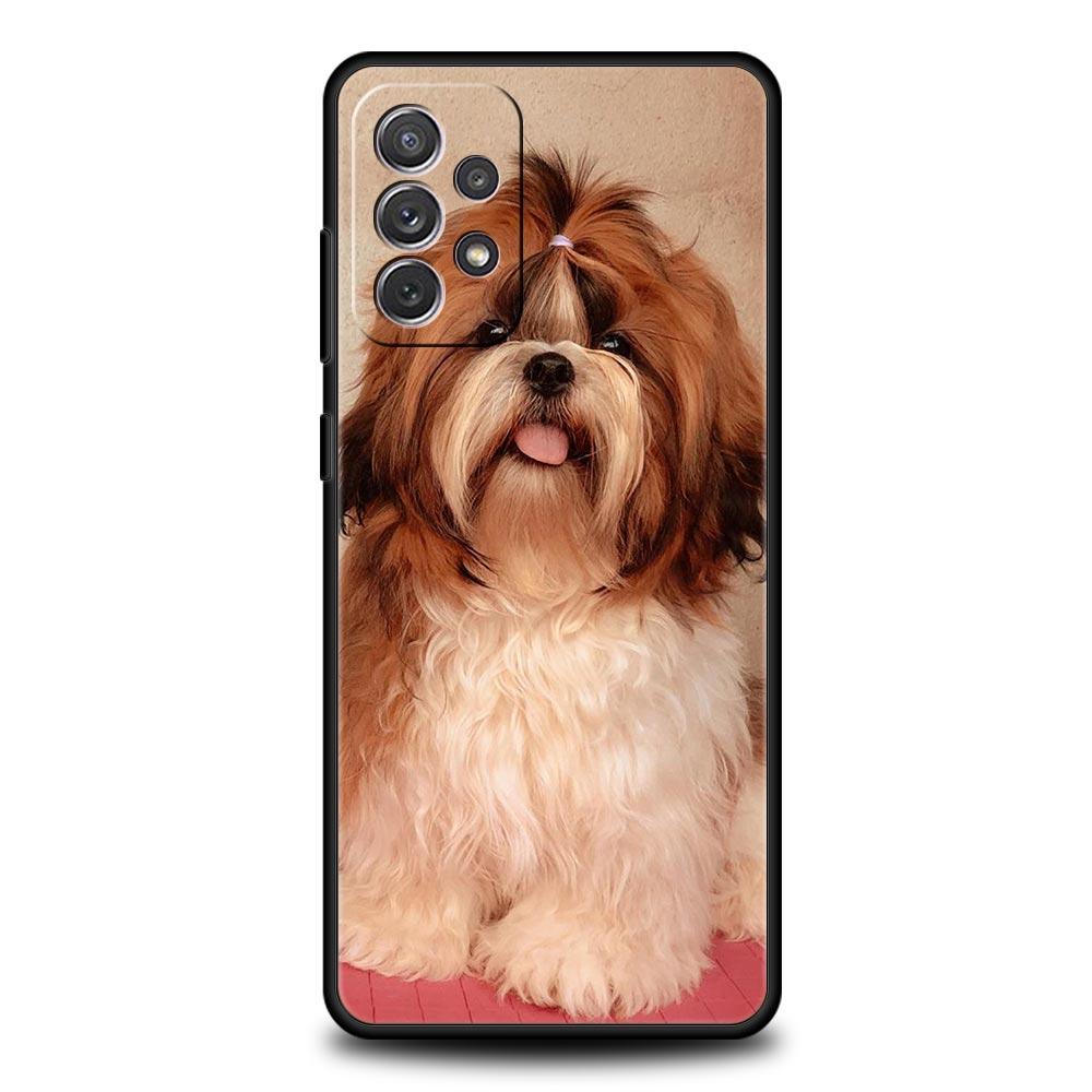 Shih Tzu Painting Cute Case for Samsung A57 A37 A51 A71 A21S A17 A11 A15 A25 A41 A23 A33 A53 A73 A07 A05S A13 A35 A55 5G Cover