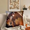 Color Intrigue Dragon Boat Balloon Printed Soft Square Pillowslip Polyester Cushion Cover Pillowcase Living Room Home Decor
