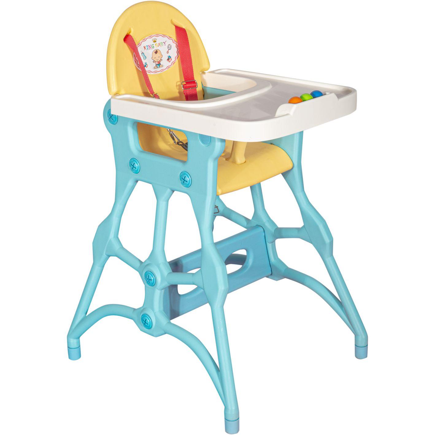 King Kinder-Essstuhl - Türkis One size