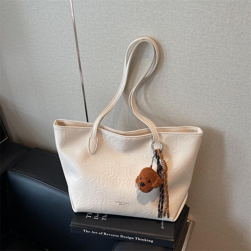 Large-capacity Bag Women's Autumn and Winter New Simple and Fashionable Shoulder Bag Commuter Tote Bag