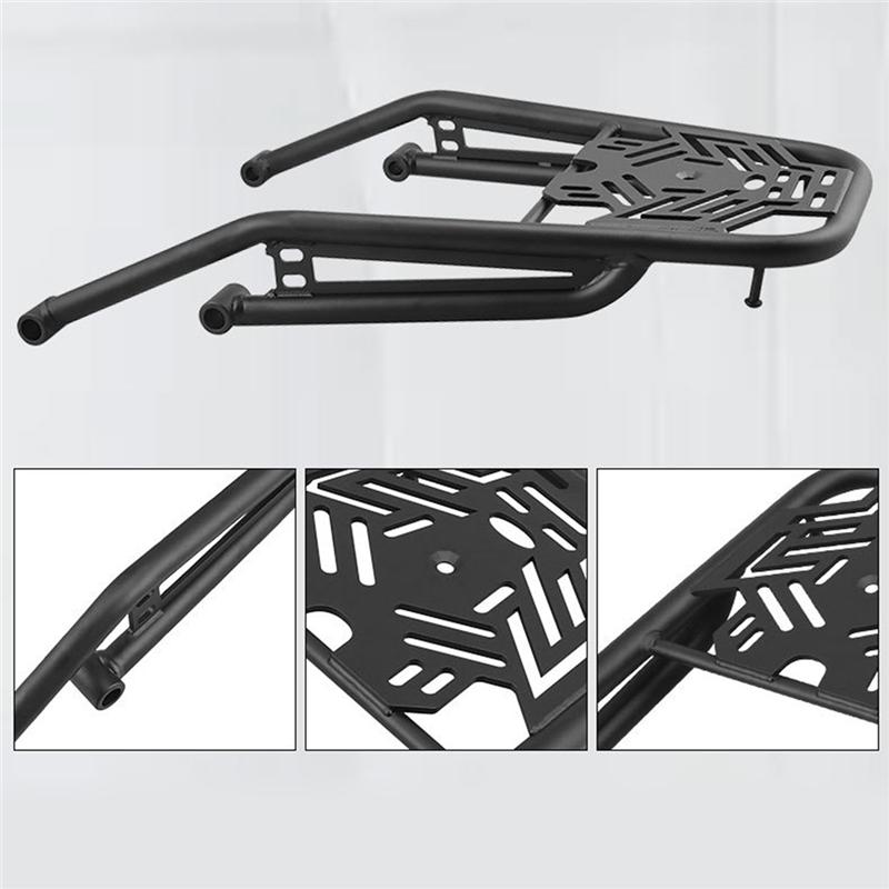 A16P-Rear Tail Rack Mount Bracket Luggage Holder Cargo Shelf Top Box Case Suitcase Carrier For Honda CL250 CL300 CL500 23-24