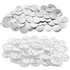 100pcs DIY Art Crafts Round Pin Badge Blank Pin Disk Pad Badge Maker  Brooches Jewelry