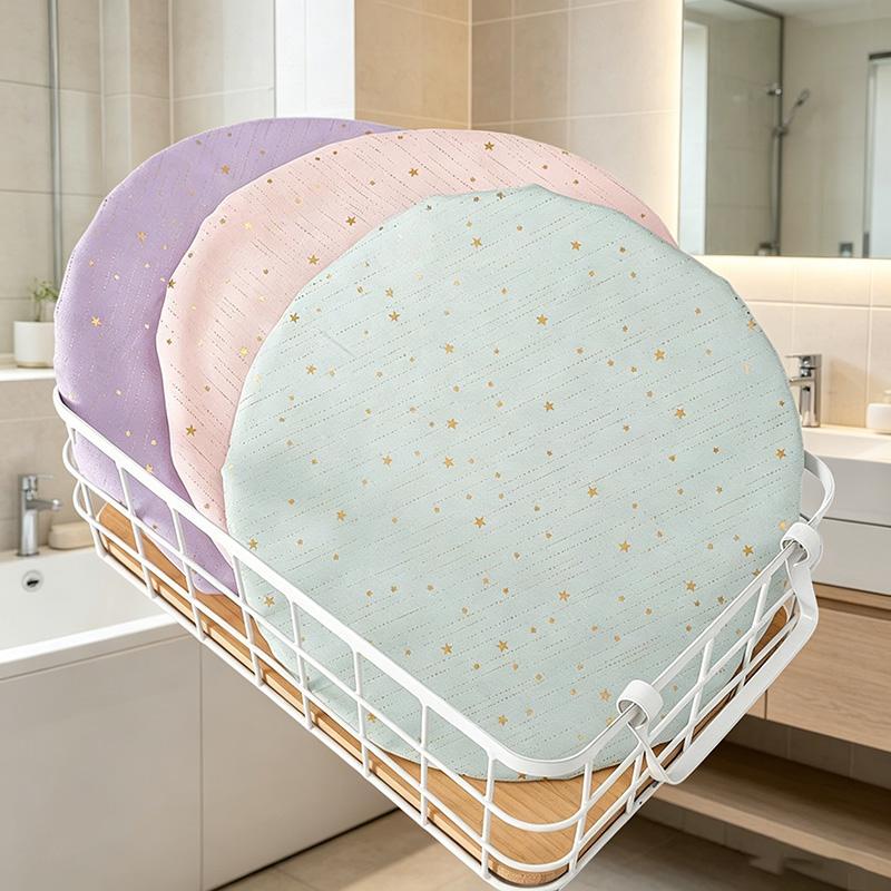 Shower Caps Waterproof Bathing Cap for Women Donuts for Hair Bonnet Douche Swimming Cap Shower Suit XYM004