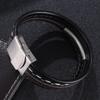 Trendy Leather Bracelet For Men Punk Rock Jewelry Gift Male Wrist Bracelet Jewelry