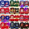 Kids NHL Hockey Jersey Youth Team Sports Fan Apparel Cotton Performance Shirt Ice Fans