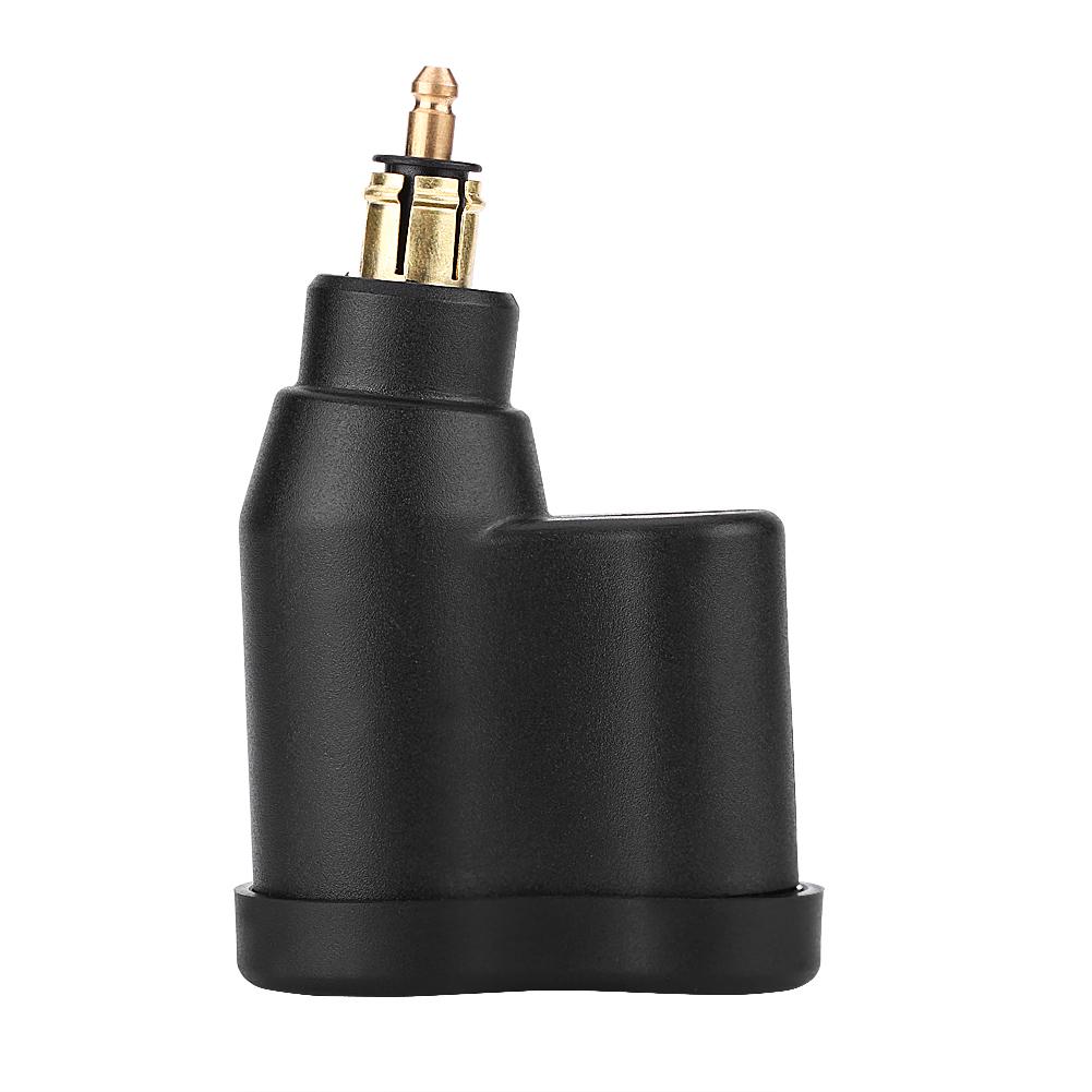 Motorcycle Dual USB Charger Multifunctional Waterproof Cigarette Lighter Socket 12-24V Power Adapter for Moto E-Bike 5V/3.3A