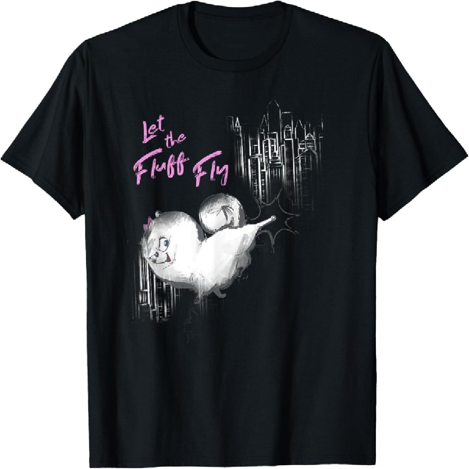 

Th Secret Life of Pets 2 Let the Fluff Fly Gidget T-Shirt XXXXXL різнокольоровий