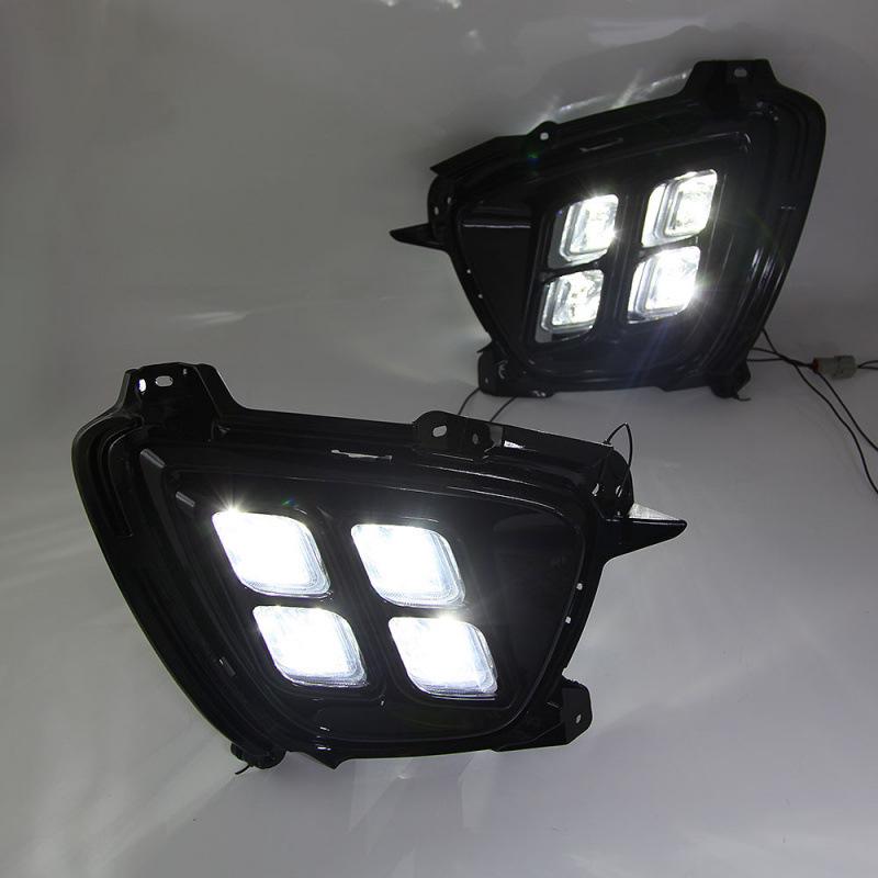 

Збірка денних ходових вогнів / протитуманних фар для Kia Sorento 2015-17 (американська версія) Korean Version