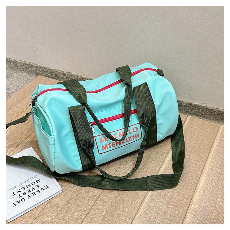 Korean Version Of The Sports And Fitness Bag Short Leisure Travel Bag Girls Crossbody Shoulder Bag Handbag Commuter Storage Bag