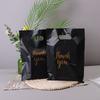 100Pcs Thank You Gift Bags Plastic Wedding Birthday Party Treat Bags Favors Small Business Shopping Candy Cookie Packaging