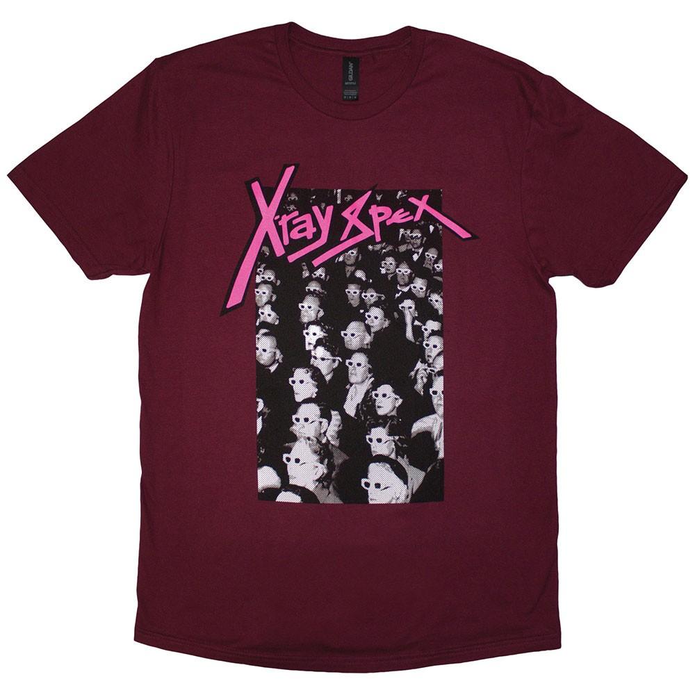 

X-Ray Spex 3D Cinema T-Shirt Red New XXXXL