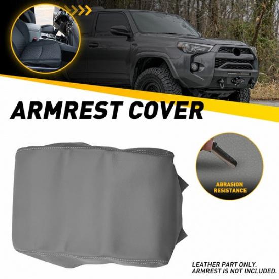 Fit Toyota 4-Runner 2010 2011-  Center Armrest Cover Console Lid Gray EV