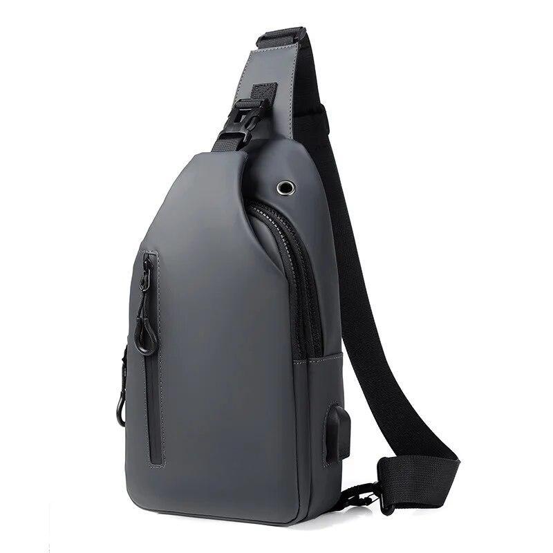 Brusttasche für Herren, zum Aufhängen, für Outdoor-Sport, Brusttasche für Herren, lässige Umhängetasche, wasserdicht, leichte Umhängetasche