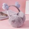 Earrings Earmuffs Keep Warm In Winter for Girls Lovely Antler Plush Earmuffs Fold and Freeze Children's Cold-proof Artifacts