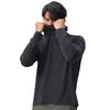 Men's Lightweight Quick-Dry Nylon Hoodie - Long Sleeve, Breathable Casual Sportswear for Autumn