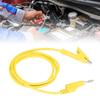   Clip Test  s Banana Plug Wire Cable Flexible for Electrical Testing J.70035‑1 4mm