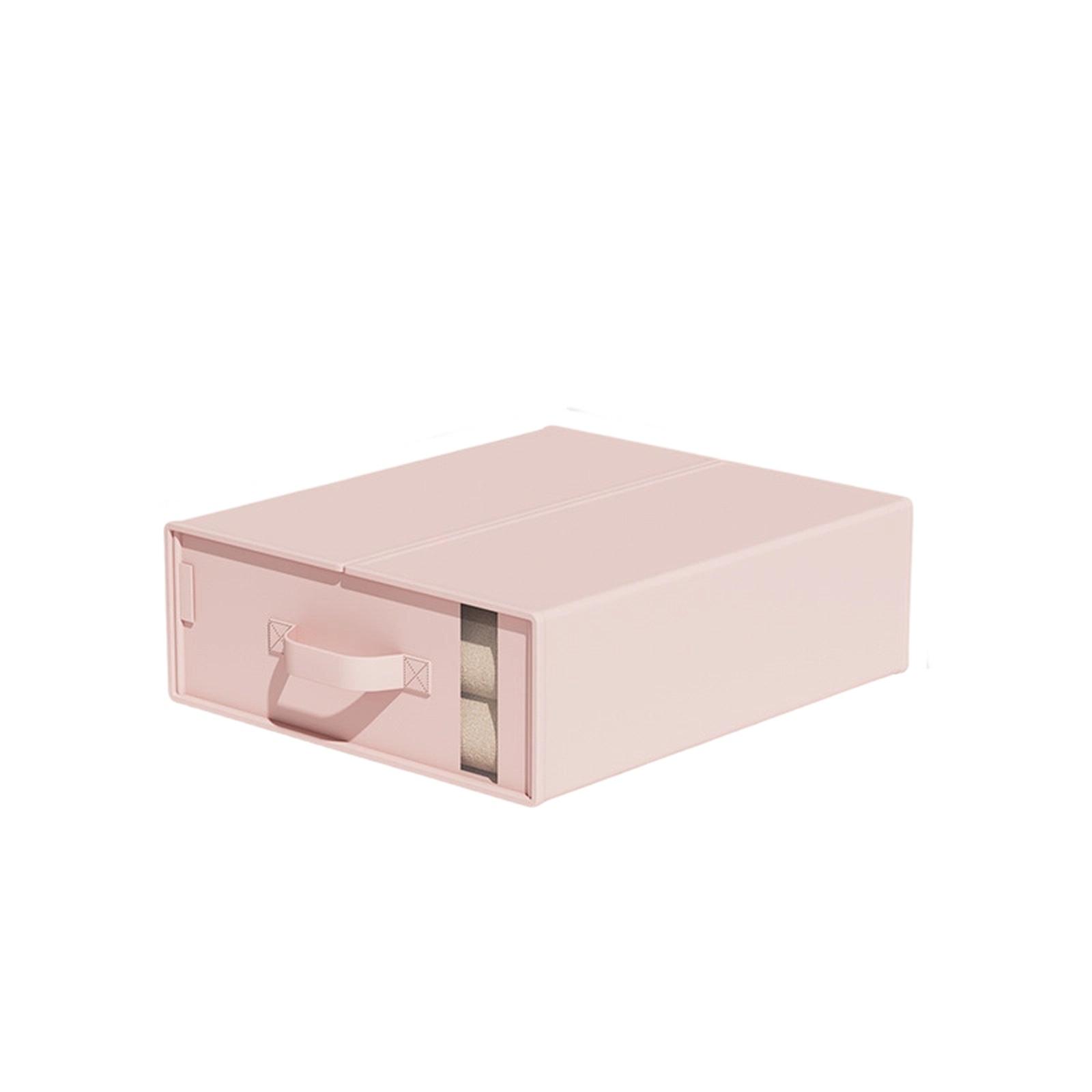 

Storage Box for Bedding Set, Blanket Quilt Clothes Organizer, Wardrobe Storage Bag one size рожевий