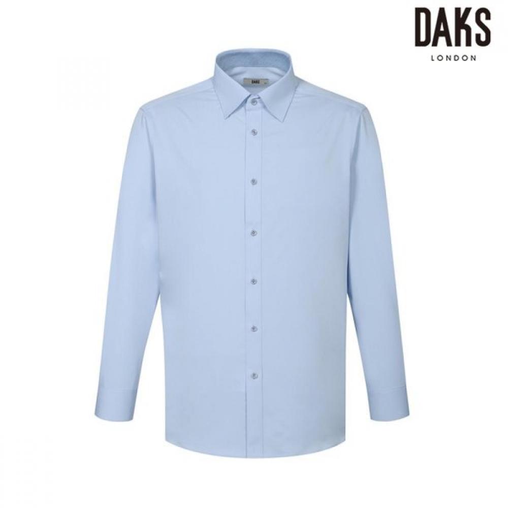

DakS Men S polyeSter Blend eaSy Care Stretch Regular Fit dreSS Shirt dmp1Shdl113 Blue/95