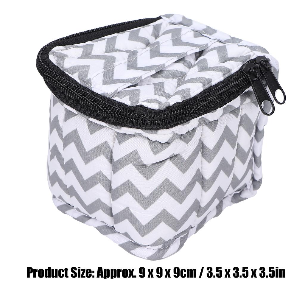 Nail Polish Carrying Case Nail Polish Storage Bag Organizer Holds 9 Bottles Manicure Tool