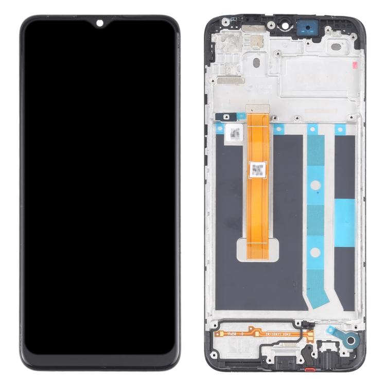 

Assembly LCD Screen and Digitizer Assembly+Frame Spare Part for OPPO A15/A15s/A35/A16K- Black A