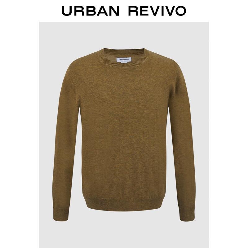 Men s Soft Knit Crew Neck Sweater M