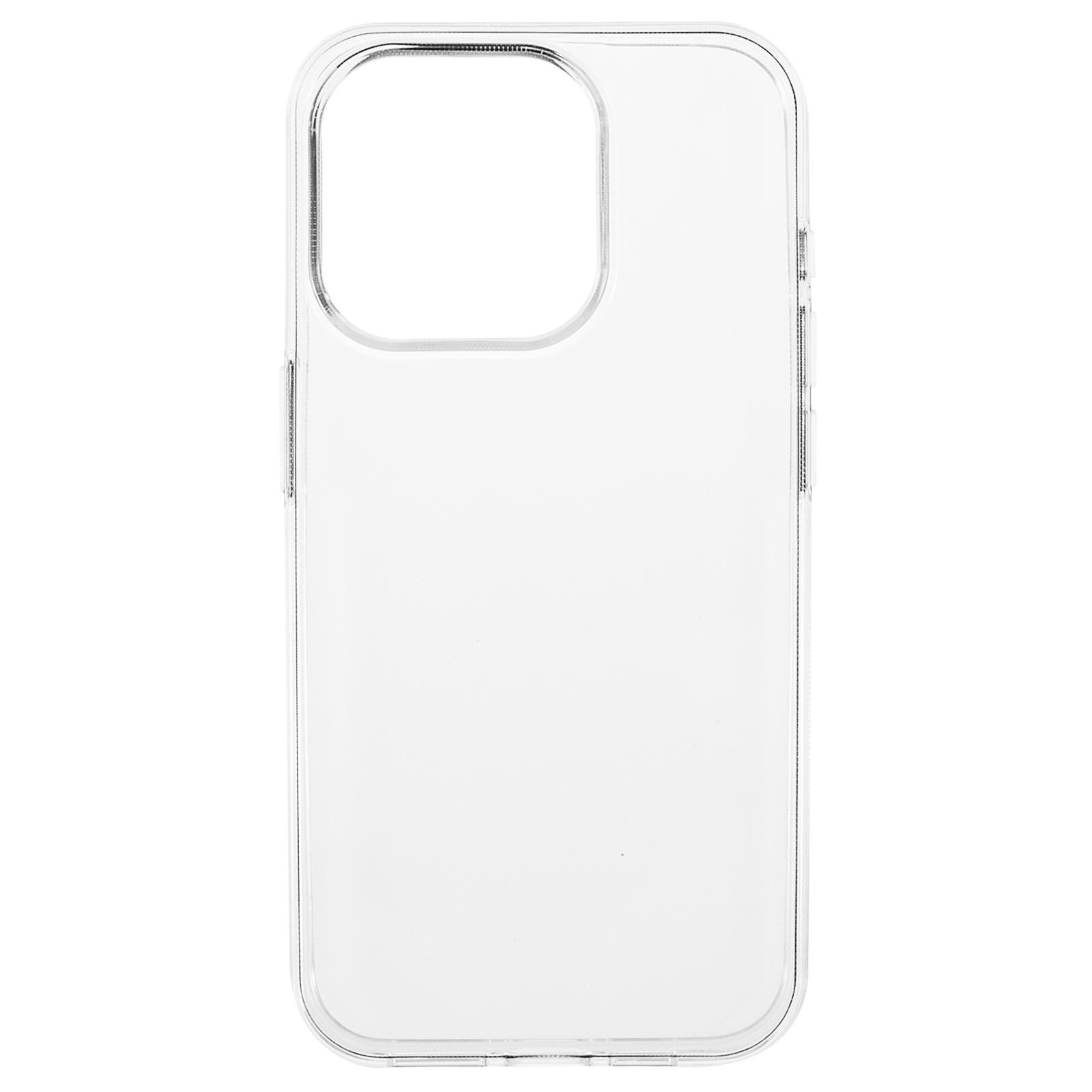 

For iPhone 15 Pro Shockproof Clear TPU Smartphone Shell Case Anti-Scratch Phone Back Cover A