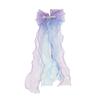 Elegant Colorful Ribbon Hair Bows Princess Bowknot Long Barrettes Alligator Clips Sweet Hair Accessories