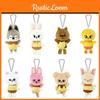 Jyp Felix Cartoon Plush Keychain Bag Pendant Soft Stuffed Plant Toy High-quality Gray Wolf Keychain