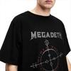 Megadeths Cryptic Writings Shirt Men Women 100% Cotton Funny Crew Neck Black Metal Death Metal Tees Short Sleeve Clothes Unique
