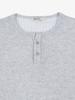 Ousa Henley Neck Layered Long Sleeve T-Shirt 3 Colors