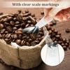 4Pcs Stainless Steel Coffee Spoons Coffee Measuring Scoop Measuring Spoon Beans Tea Sugar Spices Flour Sugar Home Barista Tools