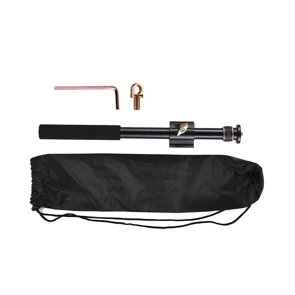 36.6in Tripod Extension Rod Boom Arm for Tripod with Quick Release Plate 10KG 22lbs Load Capacity 2 Adjustable Sections