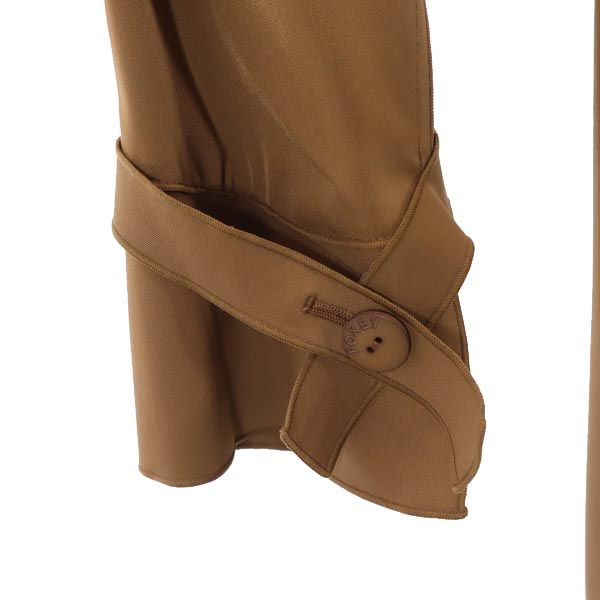 FOXEY NEW YORK made in Japan trench coat Brown Pleated Women Used