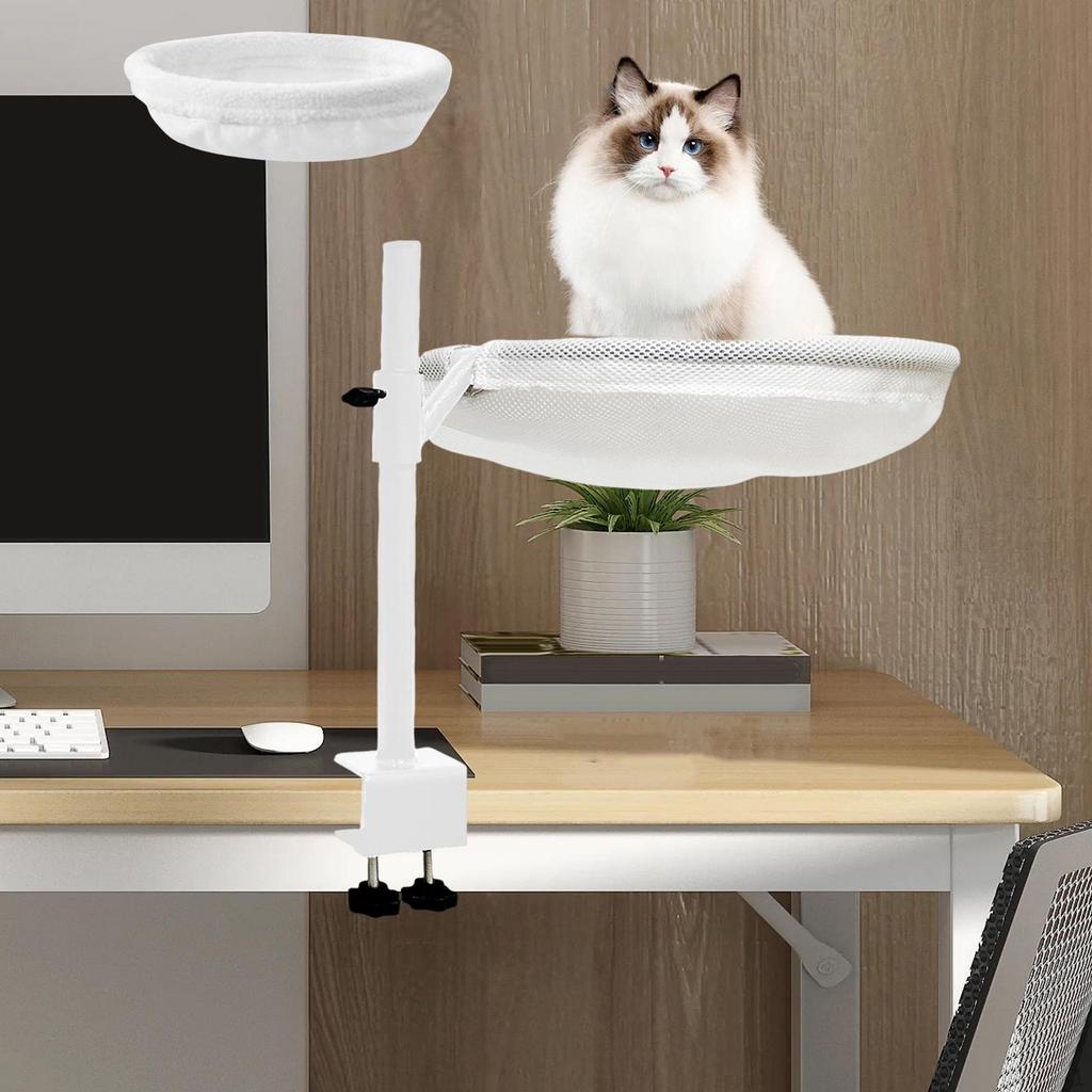 Bed with Pet Mat Easy Setup Elevated Hammock for Indoor Cats