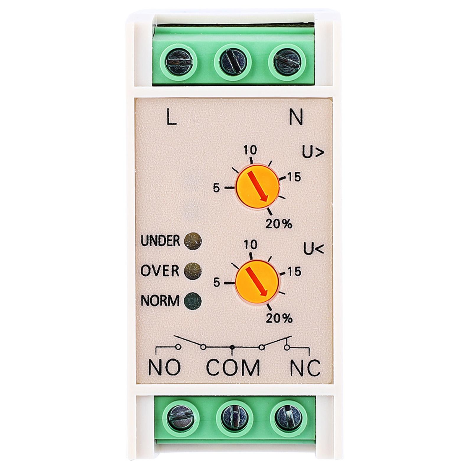 

SVR 220 В Регулируемый Диапазон Пониженного Перенапряжения Однофазное Реле Контроля Питания 220 В