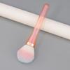 Large Fluffy Foundation Brush, Skin-Friendly Texture, Non-Shedding, Ideal for Powder and Blush Makeup.