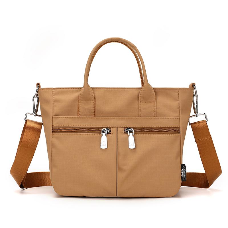 

Женская сумочка Водонепроницаемая Легкая Нейлоновая Многокарманная Сумка Кроссбоди оранжевый