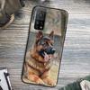 German Shepherd Dog Cover For Xiaomi 15 Ultra 13 14 11T 12T 13T 14T Pro POCO X6 X7 Pro X3 X5 F5 F6 M6 Pro Case
