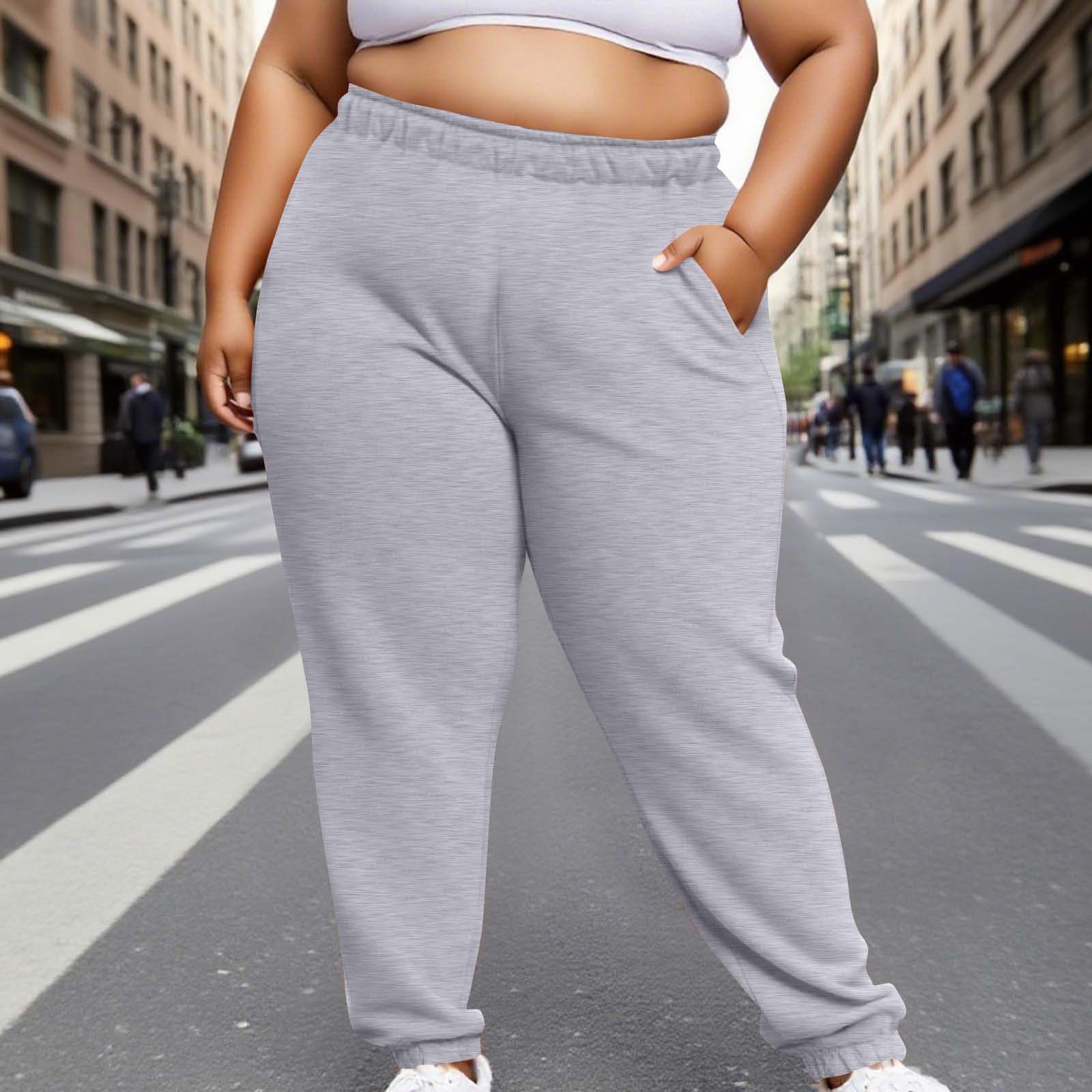 

Женские модные однотонные повседневные брюки XL розовый