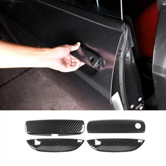Exterior Door Handle & Bowl Panel Cover Trim Overlays for Dodge Challenger 2015+