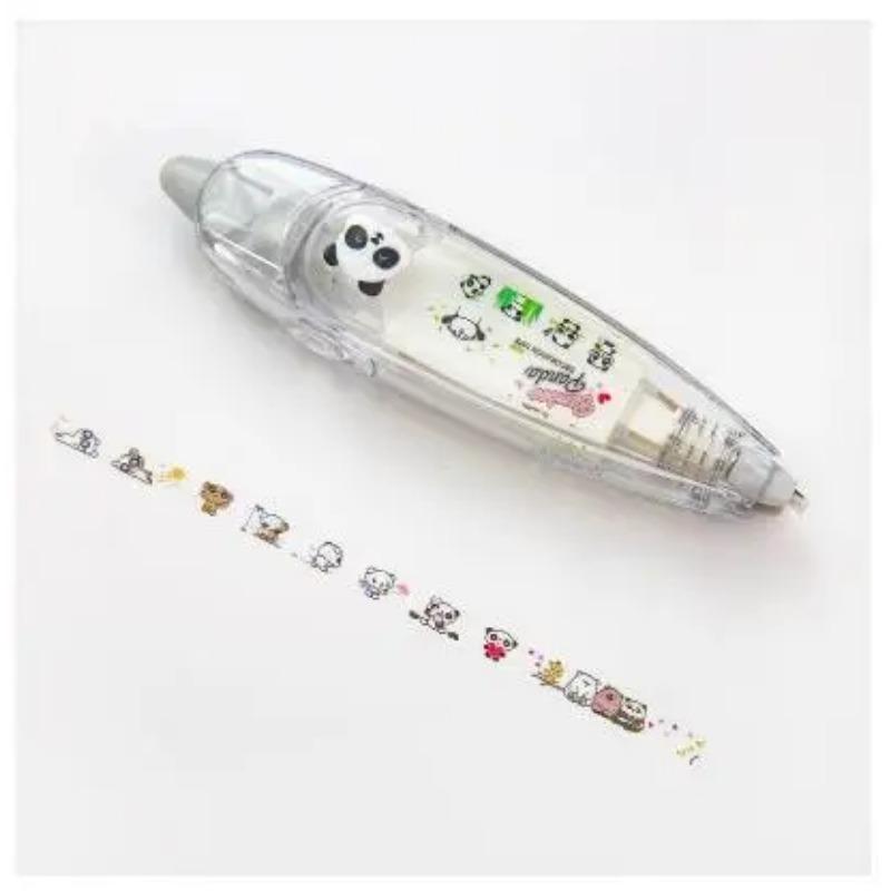 1 Pc Kawaii Animals Mechanical Decorative Correction Tape Corrector Diary Diy Journal Art Supplies Gift Accessories School