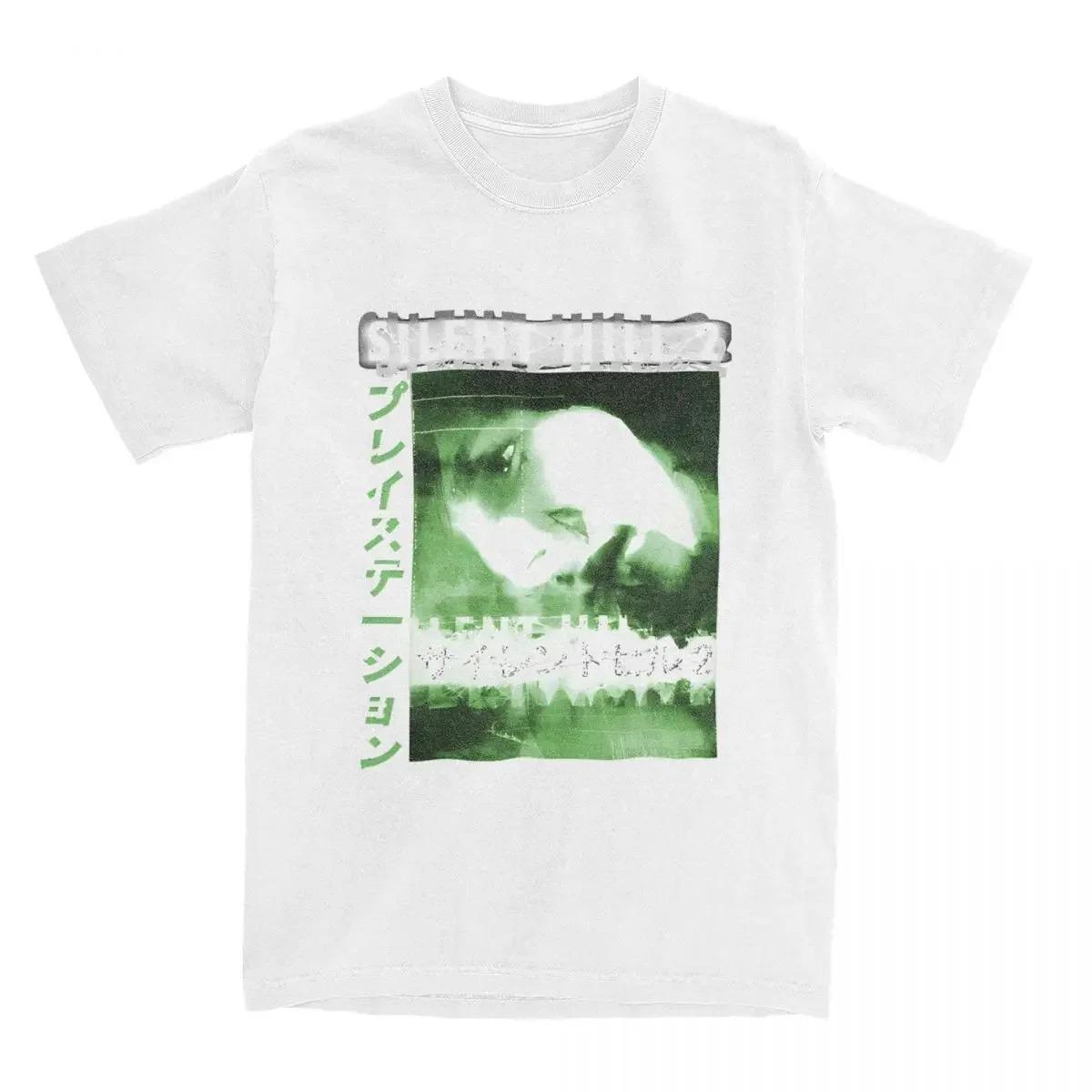 

Silent Hill 2 Аксессуары Футболка Мужская Женская Игра Ужасы Выживания Винтажная Хлопковая С принтом Футболки Хлопок Самая продаваемая Круглый вырез 4XL