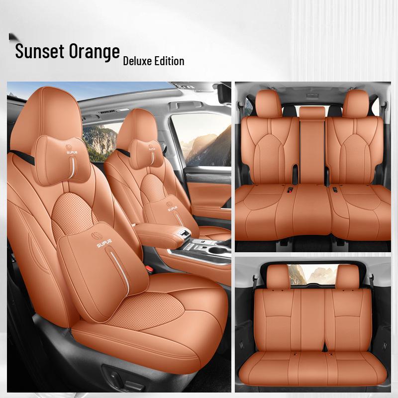 Custom Seat Covers for 2022-2026 Toyota Highlander: 7-Seater & 5-Seater Full Coverage