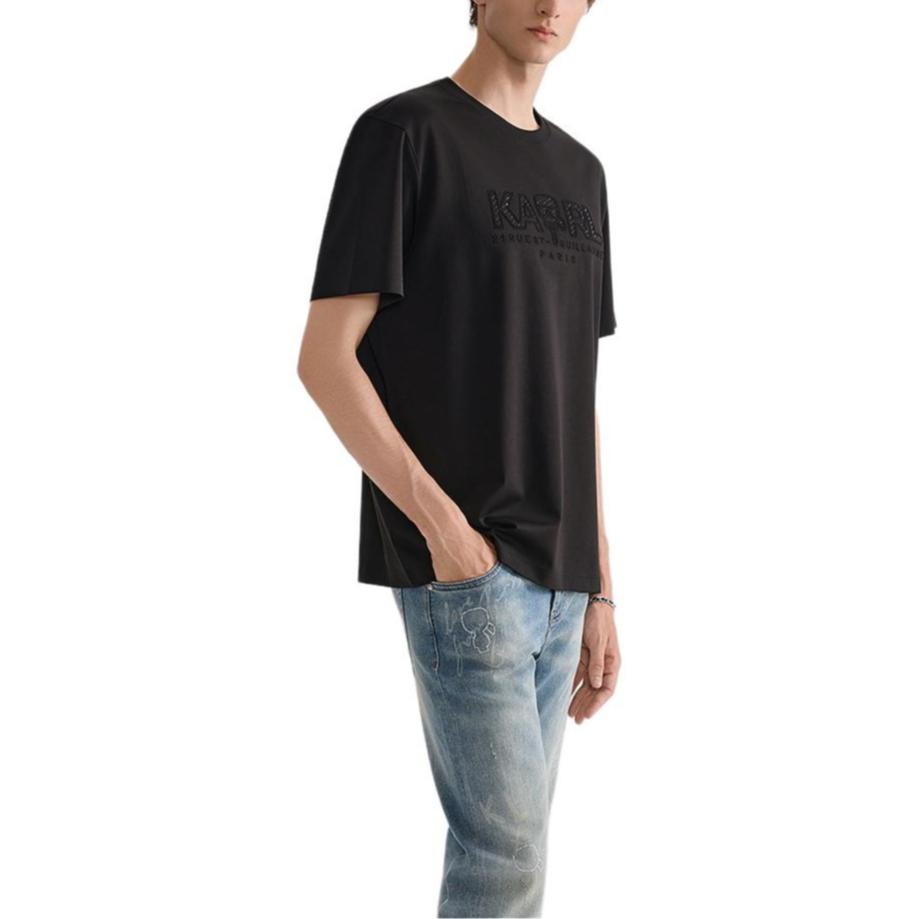 KARL LAGERFELD T Shirt Men's Black M22O1705999